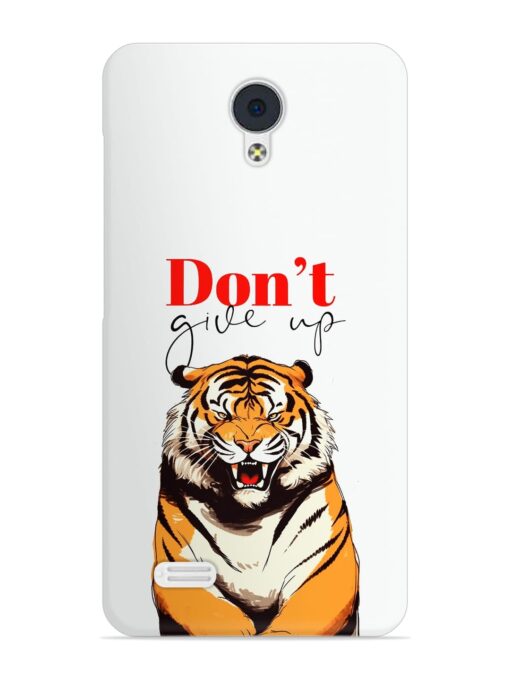 Don'T Give Up Tiger Art Snap Case for Vivo Y21L Zapvi