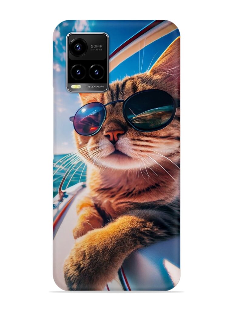 Cat In Style Snap Case for Vivo Y33T Zapvi