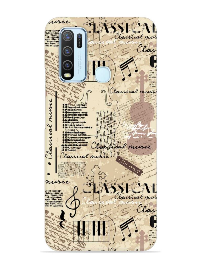 Classical Music Lpattern Snap Case for Vivo Y50 Zapvi