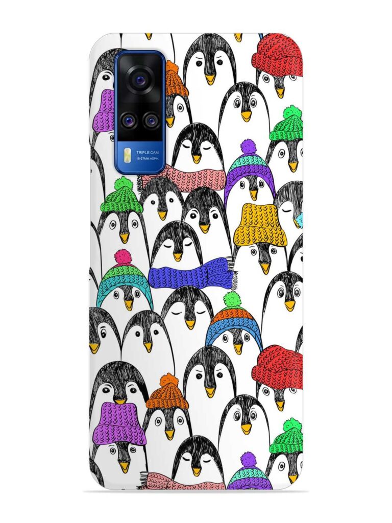 Graphic Seamless Pattern Snap Case for Vivo Y51A Zapvi