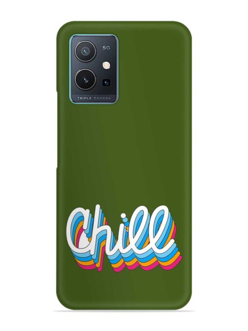 Color Chill Shirt Snap Case for Vivo Y75 (5G) Zapvi
