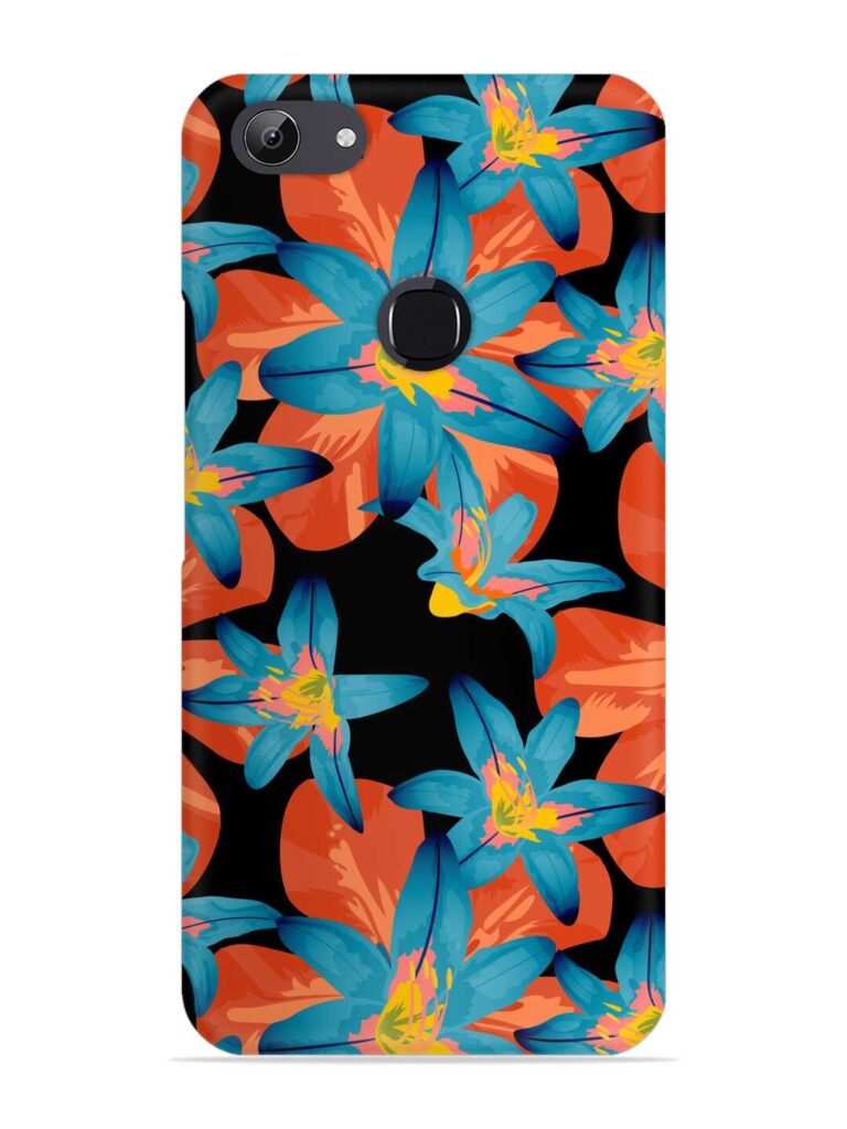 Philippine Flowers Seamless Snap Case for Vivo Y83 Zapvi
