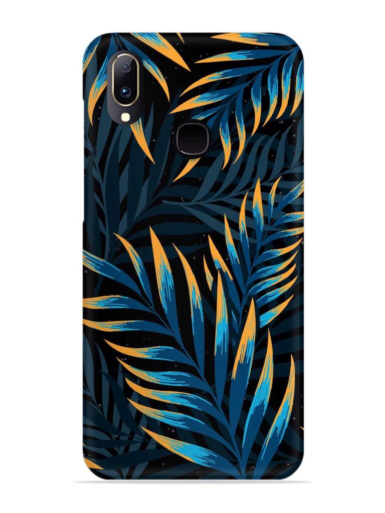 Abstract Leaf Art Snap Case for Vivo Y91 Zapvi