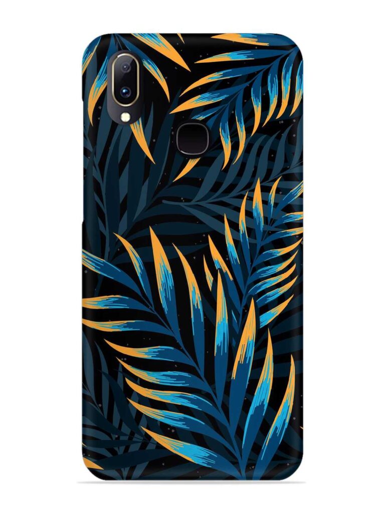 Abstract Leaf Art Snap Case for Vivo Y93 Zapvi