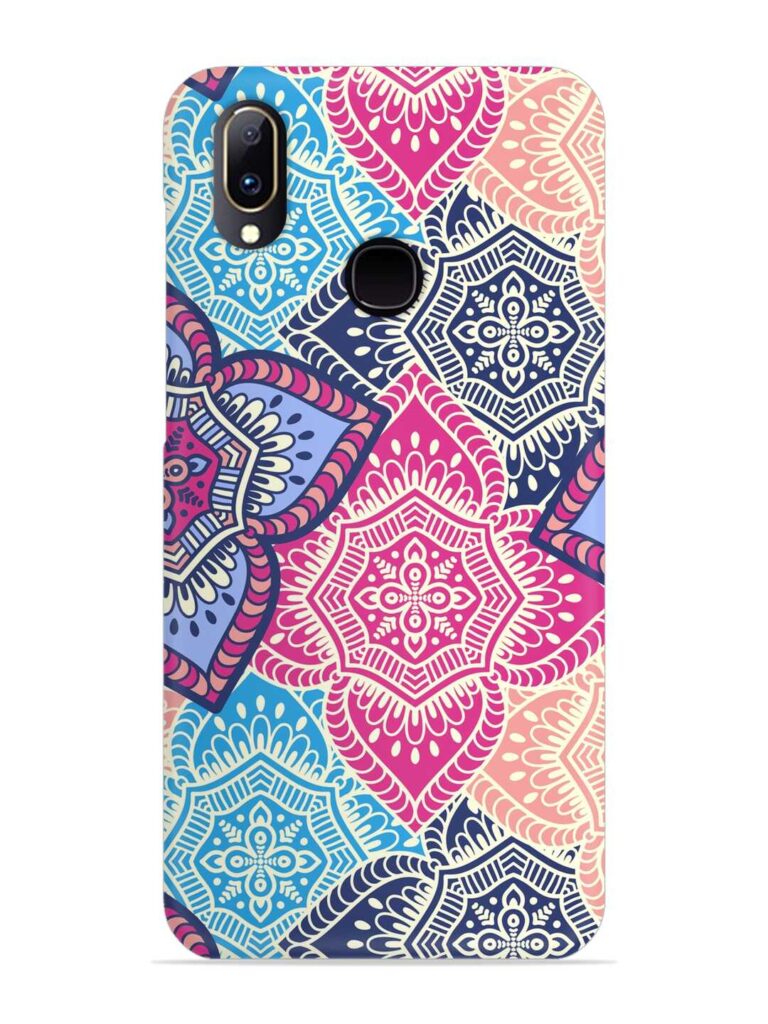 Ethnic Floral Seamless Snap Case for Vivo Y95 Zapvi
