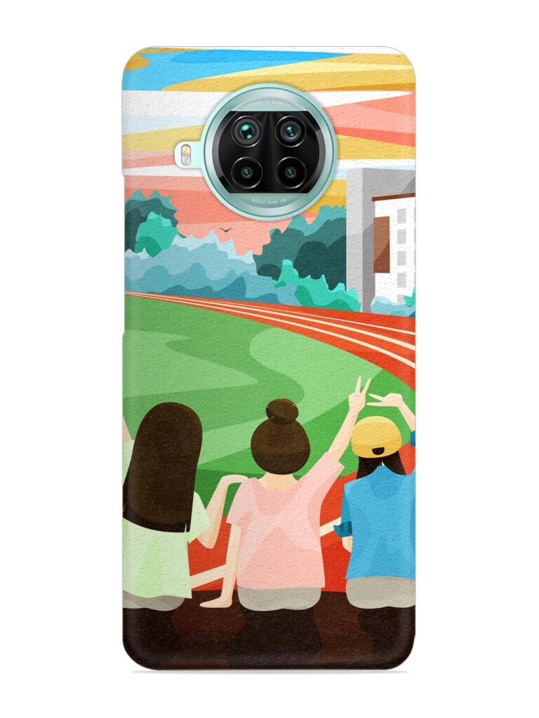 School Playground Snap Case for Xiaomi Mi 10i (5G) Zapvi