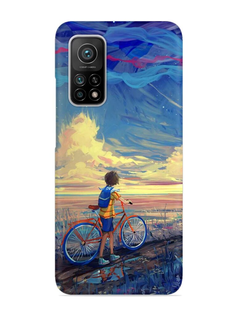 Bicycle Art Snap Case for Xiaomi Mi 10T (5G) Zapvi