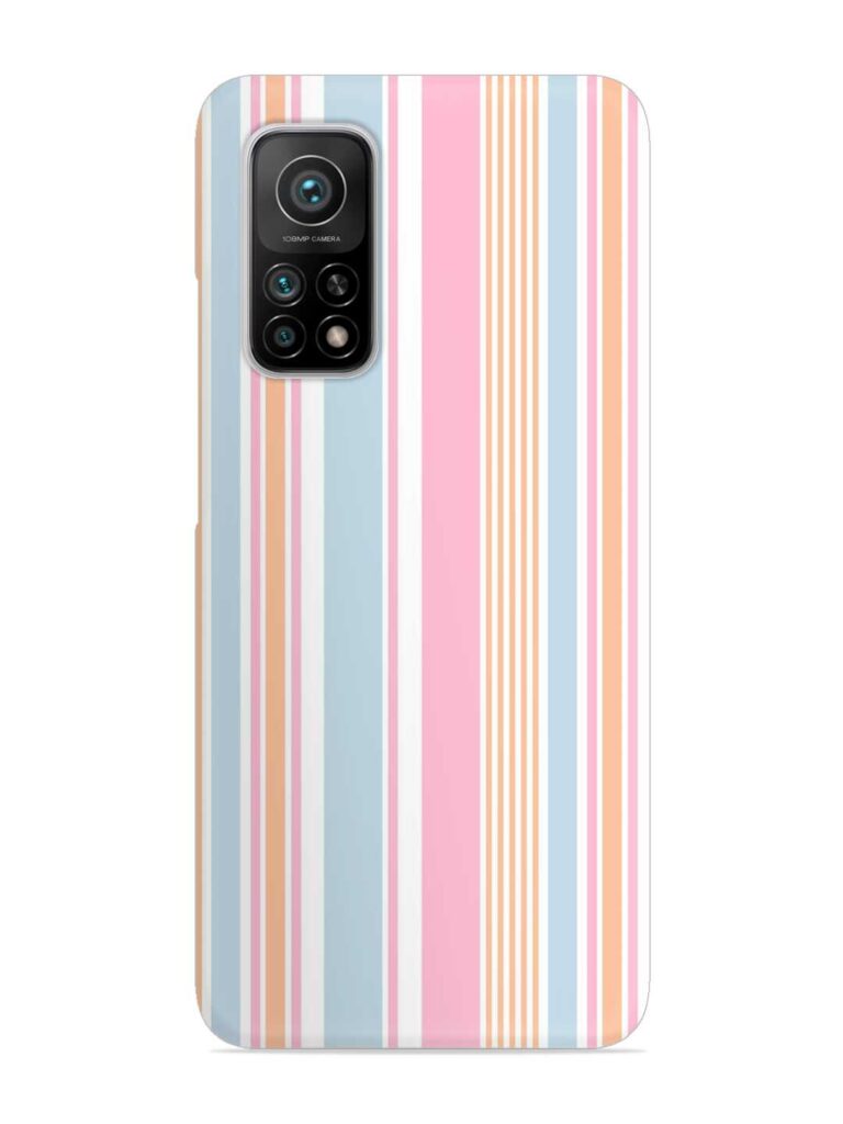 Stripe Seamless Pattern Snap Case for Xiaomi Mi 10T (5G) Zapvi