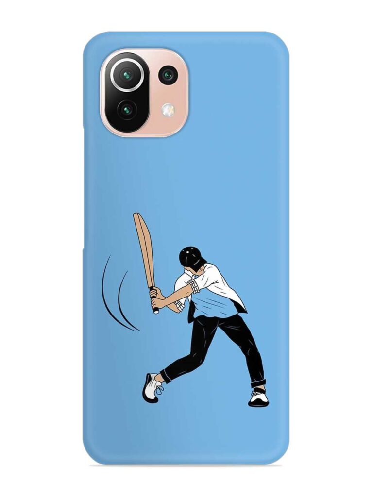 Cricket Gully Boy Snap Case for Xiaomi Mi 11 Lite Zapvi