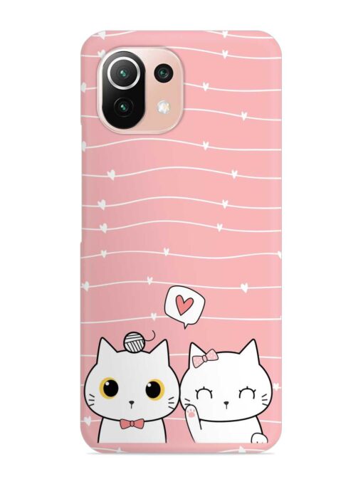 Cute Adorable Little Snap Case for Xiaomi Mi 11 Lite Zapvi