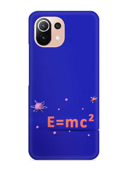 Formula Relativity Equation Snap Case for Xiaomi Mi 11 Lite Zapvi