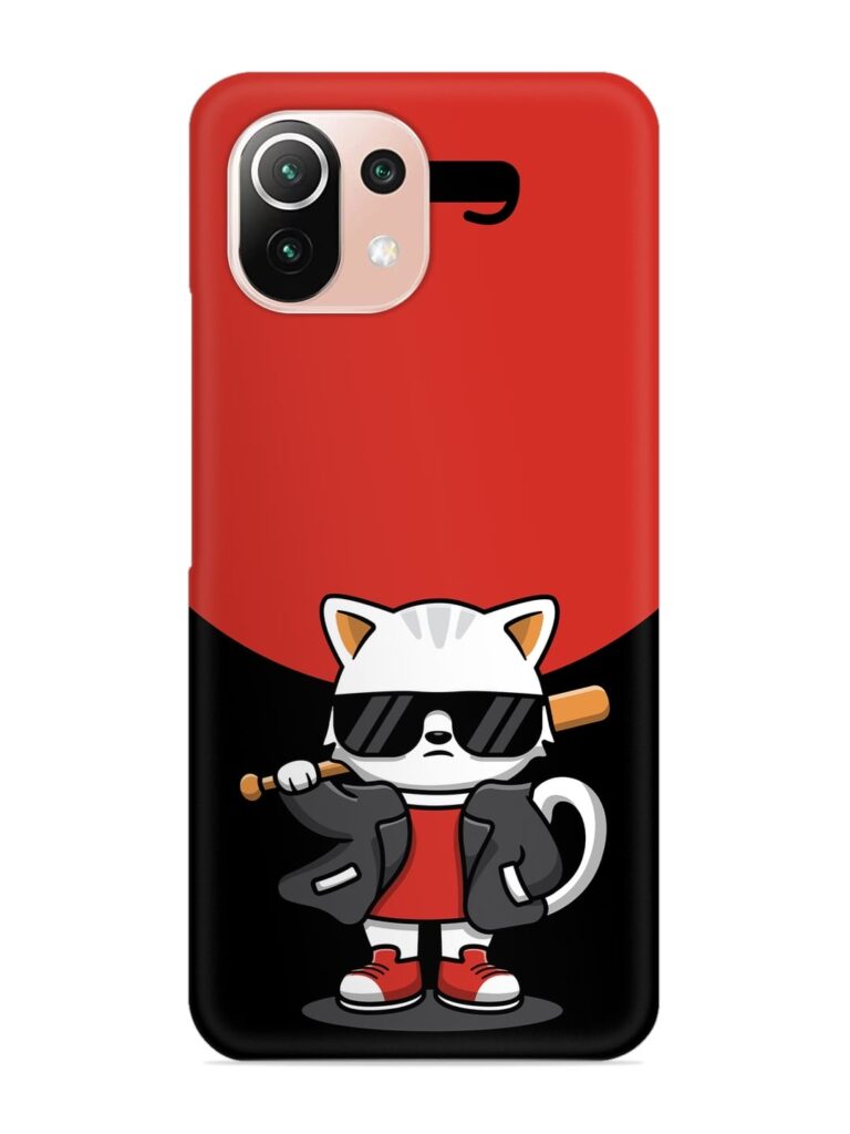Cool Little Bear Cartoon Snap Case for Xiaomi Mi 11 Lite Zapvi