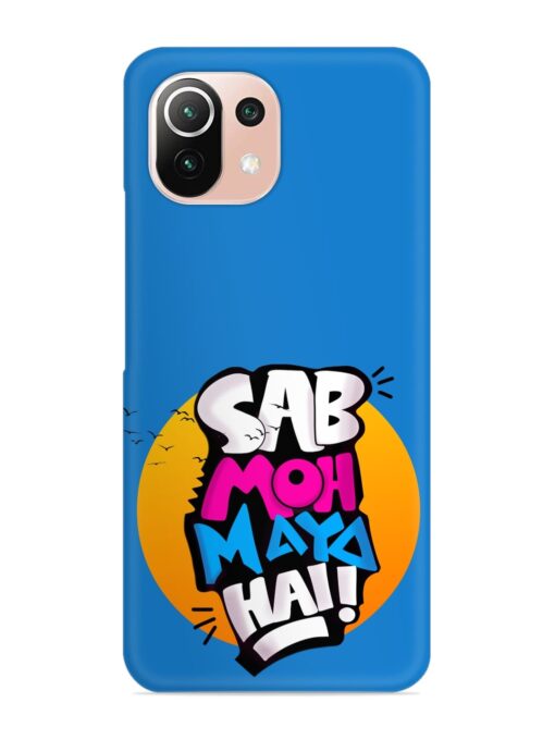 Sab Moh Moya Snap Case for Xiaomi Mi 11 Lite Zapvi