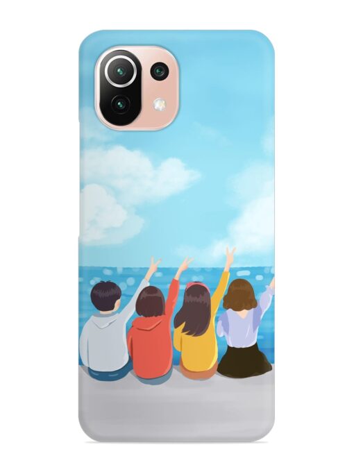Happy Kids Snap Case for Xiaomi Mi 11 Lite Zapvi
