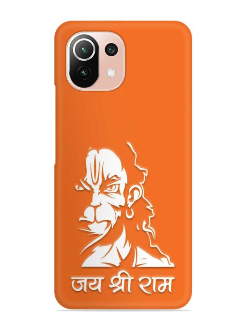 Angry Hanuman Snap Case for Xiaomi Mi 11 Lite NE (5G) Zapvi