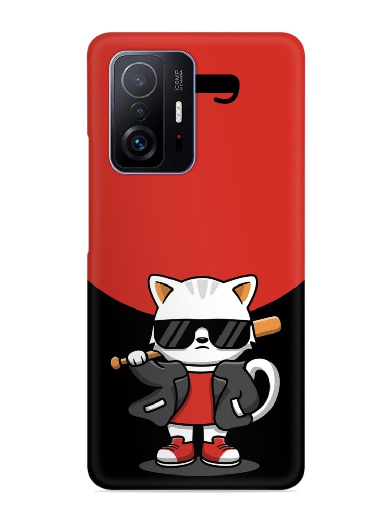 Cool Little Bear Cartoon Snap Case for Xiaomi Mi 11T Pro (5G) Zapvi