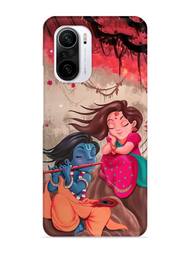Radhe Krishna Water Art Snap Case for Xiaomi Mi 11X (5G) Zapvi