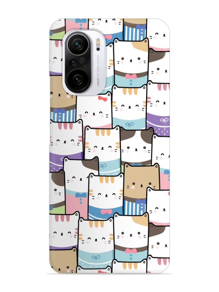 Cute Adorable Cat Snap Case for Xiaomi Mi 11X (5G) Zapvi