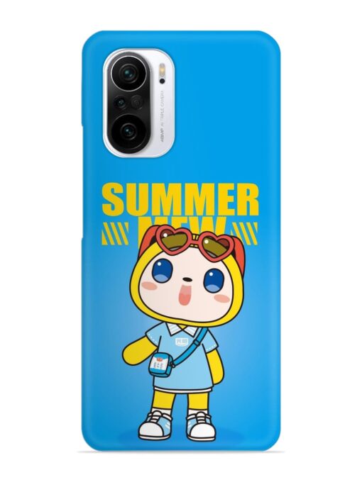 Summer Mew Cartoon Snap Case for Xiaomi Mi 11X Pro (5G) Zapvi