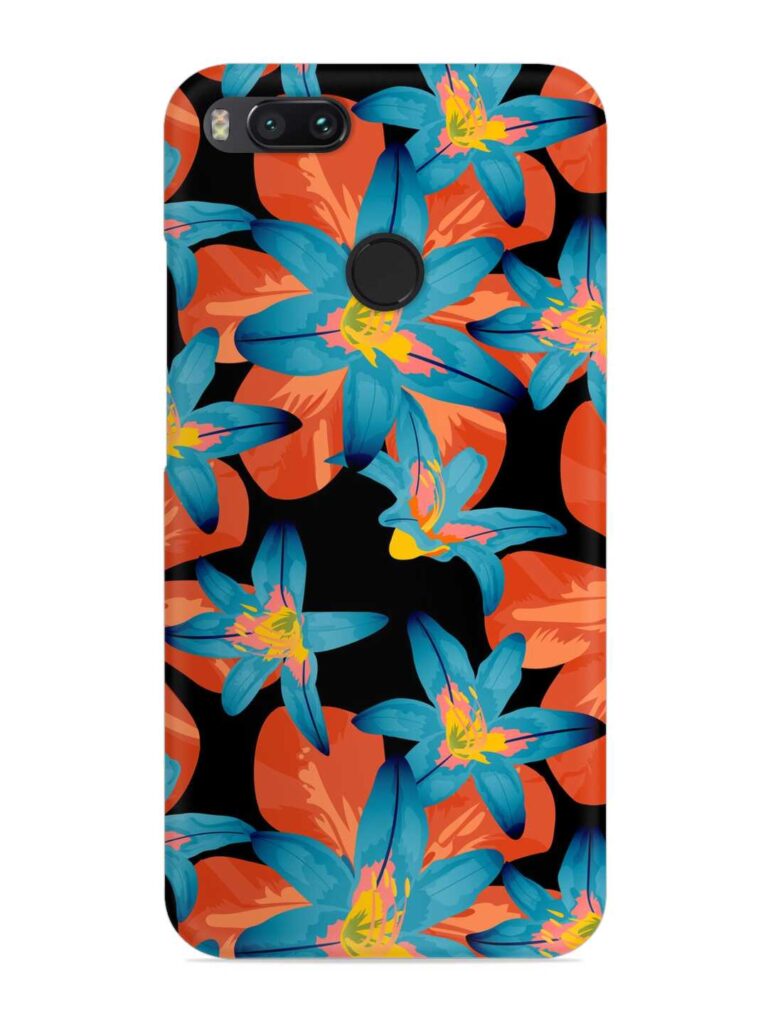 Philippine Flowers Seamless Snap Case for Xiaomi Mi A1 Zapvi