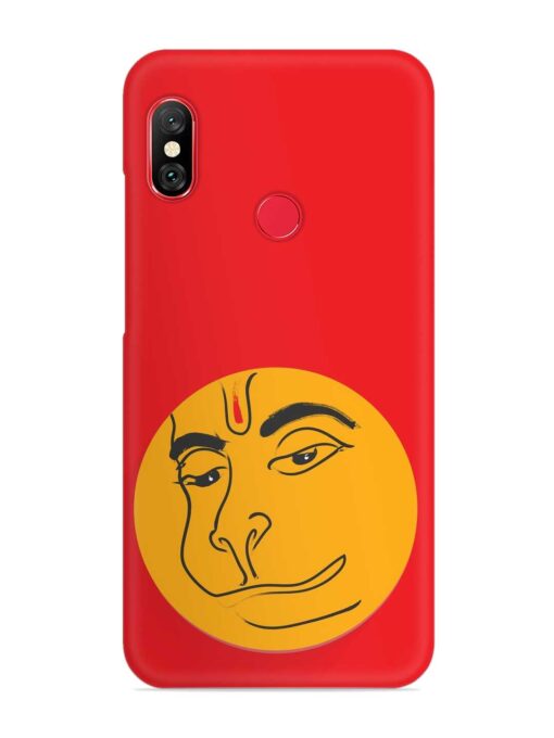 Lord Hanuman Vector Snap Case for Xiaomi Mi A2 Zapvi