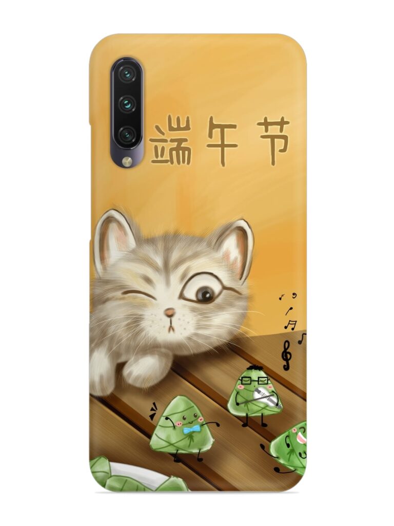 Cat Scorpion Dancing Snap Case for Xiaomi Mi A3 Zapvi