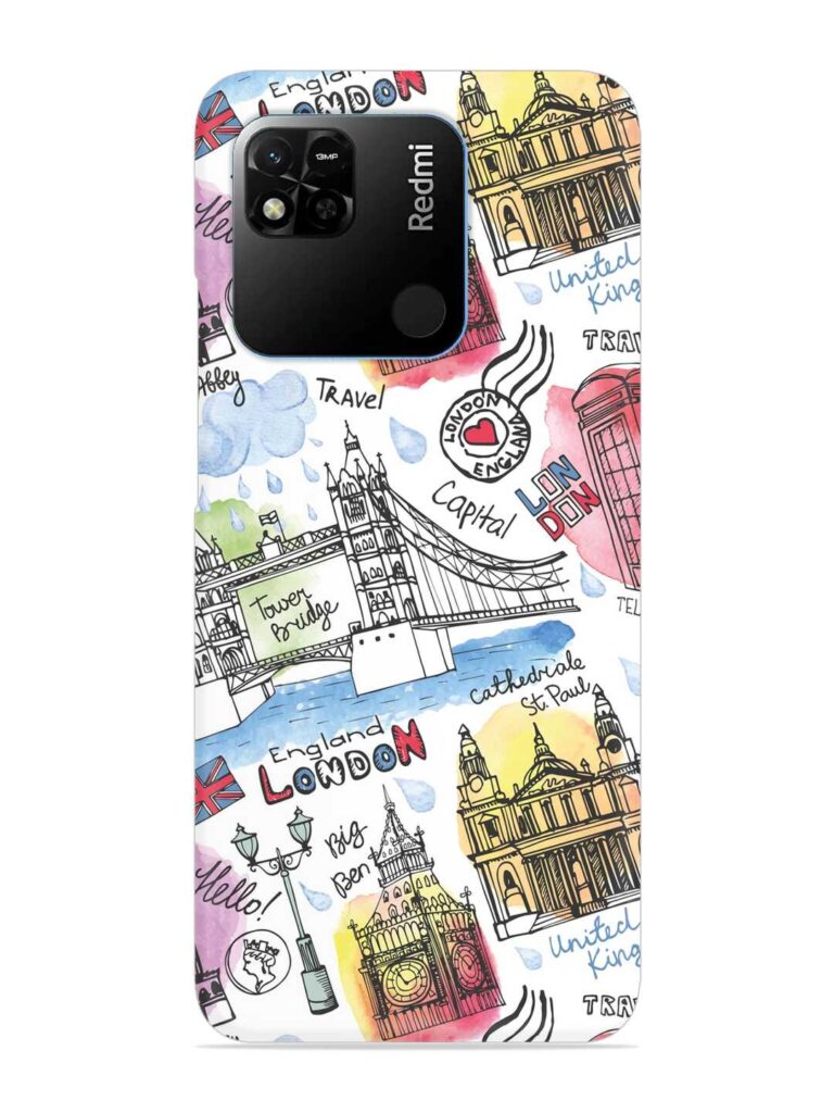 Vector London Landmark Snap Case for Xiaomi Redmi 10A Zapvi