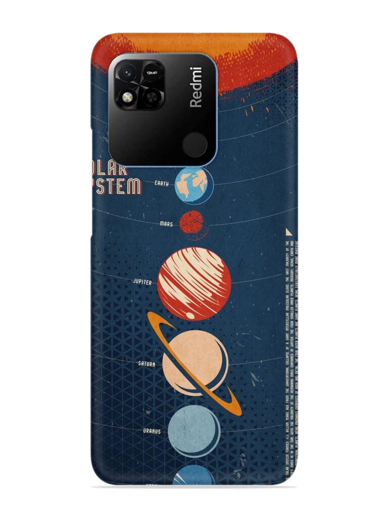 Solar System Vector Snap Case for Xiaomi Redmi 10A Zapvi