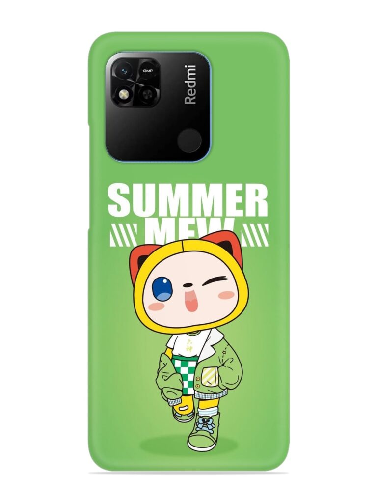 Summer Mew Snap Case for Xiaomi Redmi 10A Zapvi