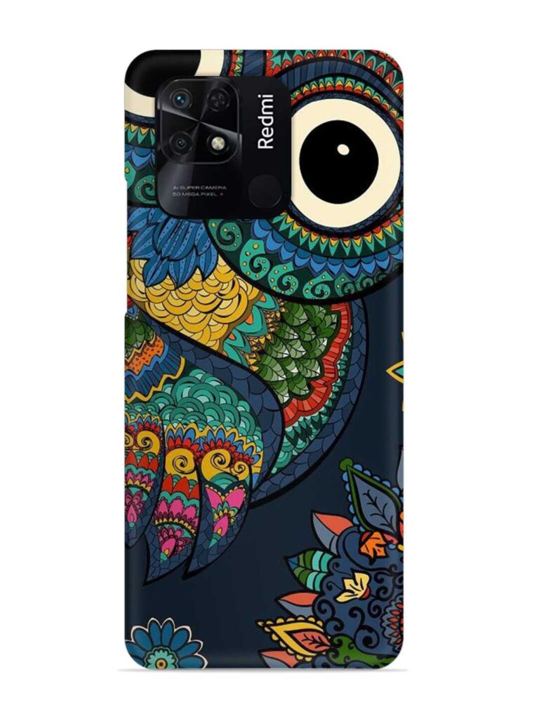 Owl Vector Art Snap Case for Xiaomi Redmi 10 Power Zapvi