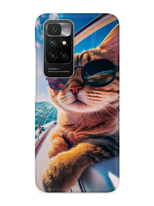 Cat In Style Snap Case for Xiaomi Redmi 10 Prime (2022) Zapvi