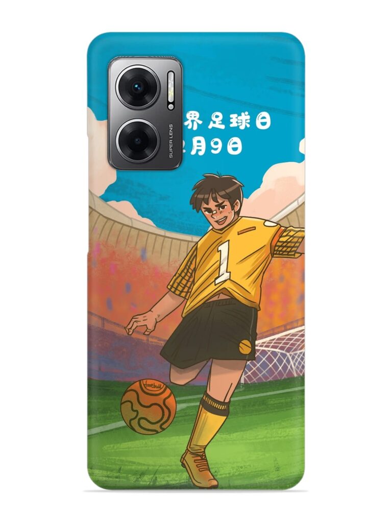 Soccer Kick Snap Case for Xiaomi Redmi 11 Prime (5G) Zapvi