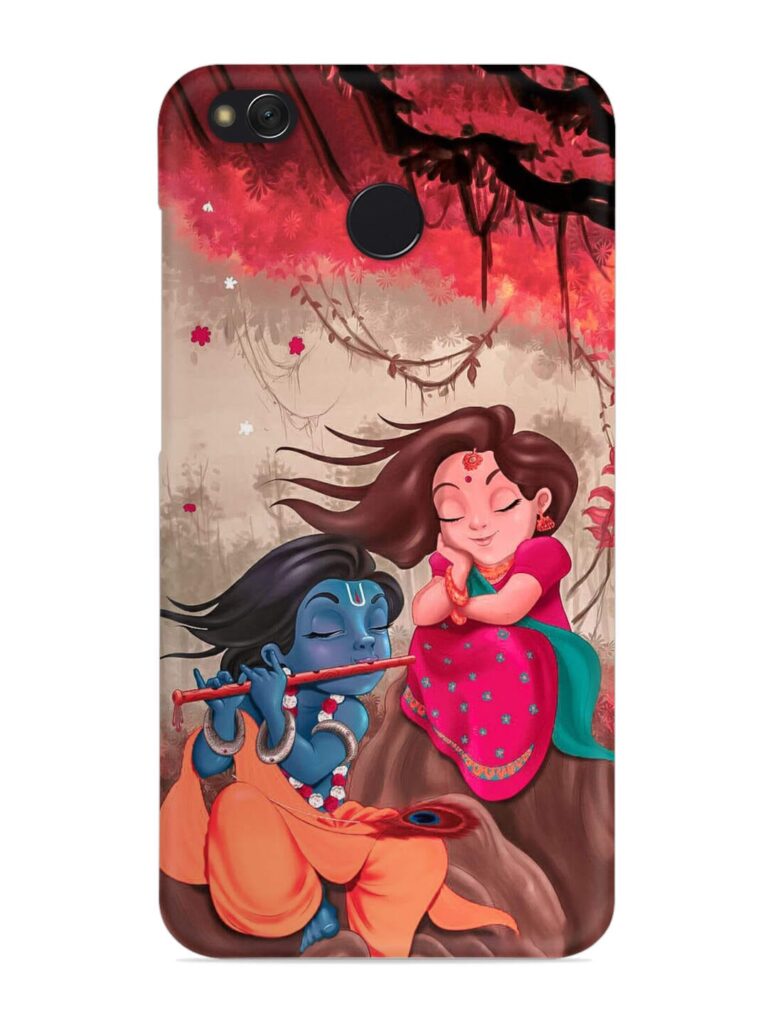 Radhe Krishna Water Art Snap Case for Xiaomi Redmi 4 Zapvi