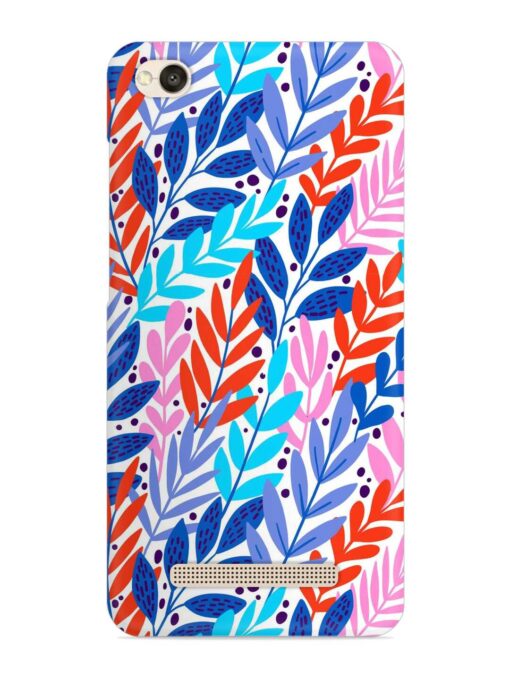 Bright Floral Tropical Snap Case for Xiaomi Redmi 4A Zapvi