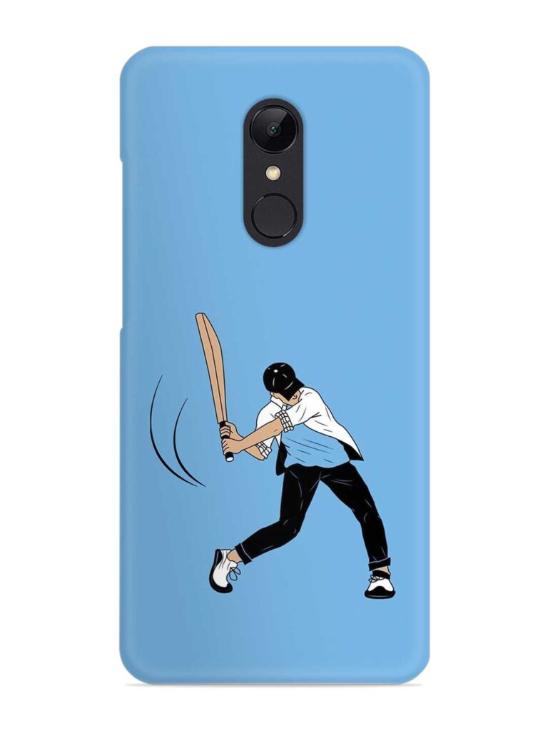 Cricket Gully Boy Snap Case for Xiaomi Redmi 5 Zapvi