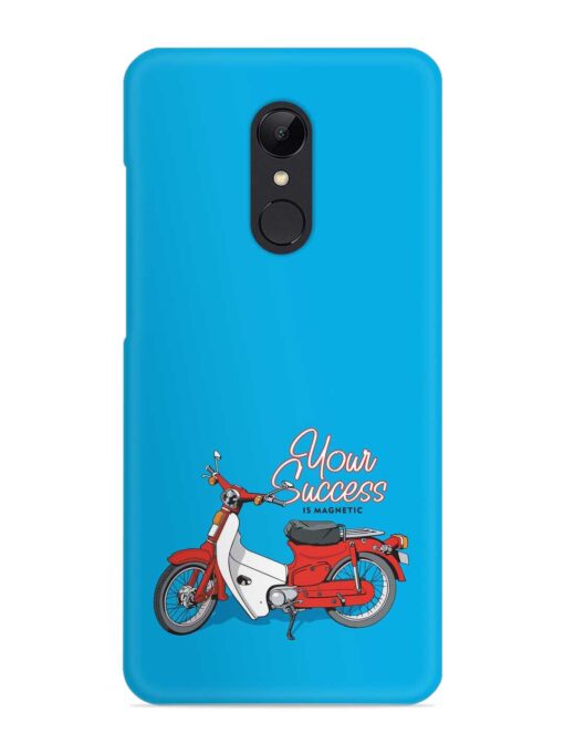 Motorcycles Image Vector Snap Case for Xiaomi Redmi 5 Zapvi