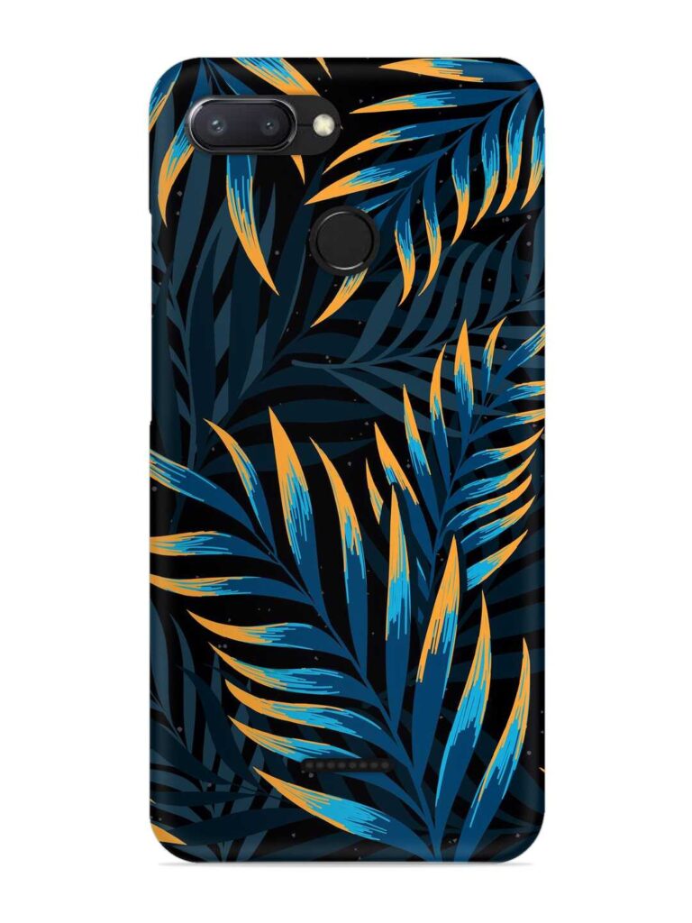 Abstract Leaf Art Snap Case for Xiaomi Redmi 6 Zapvi