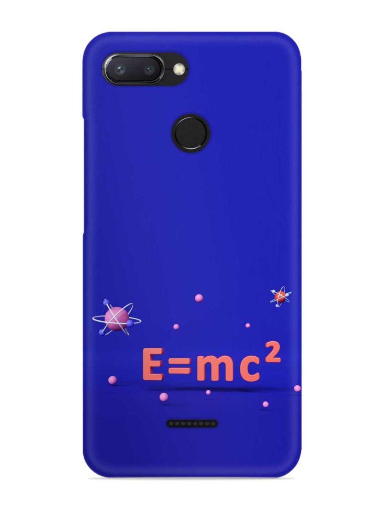 Formula Relativity Equation Snap Case for Xiaomi Redmi 6 Zapvi