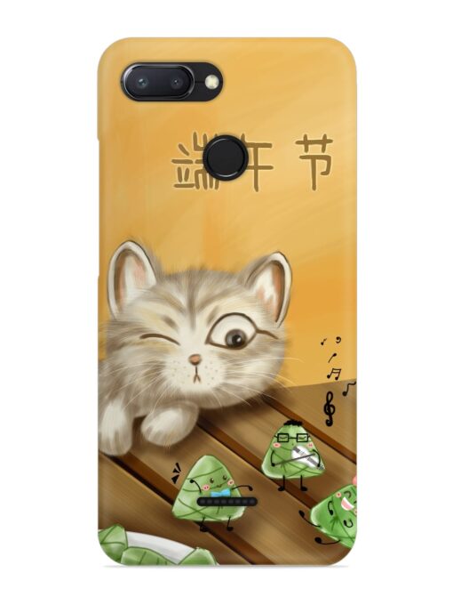 Cat Scorpion Dancing Snap Case for Xiaomi Redmi 6 Zapvi