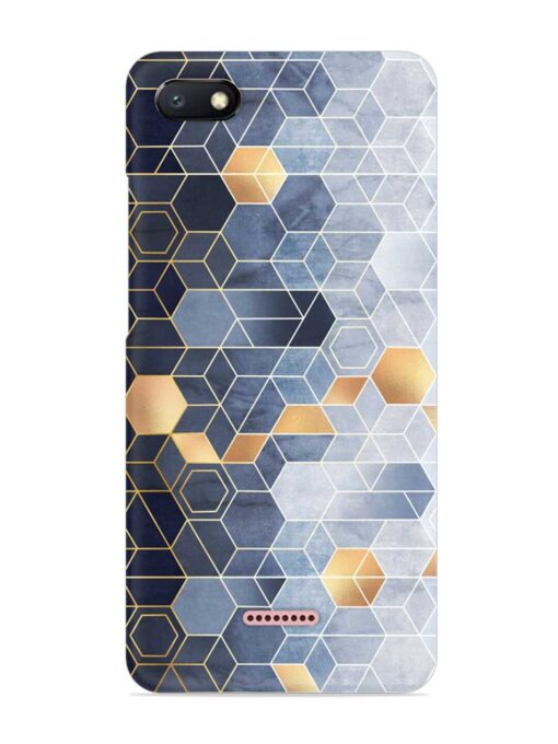 Geometric Abstraction Hexagons Snap Case for Xiaomi Redmi 6A Zapvi