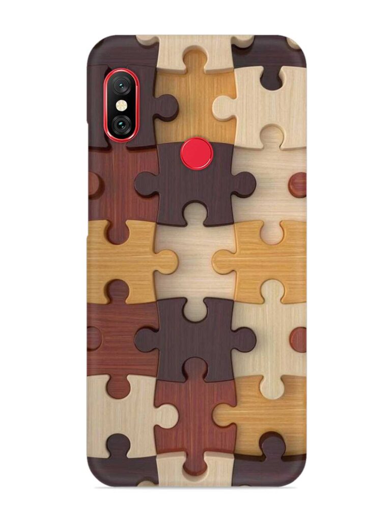Puzzle Pieces Snap Case for Xiaomi Redmi 6 Pro Zapvi