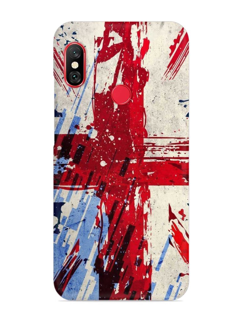 British Union Jack Flag Snap Case for Xiaomi Redmi 6 Pro Zapvi