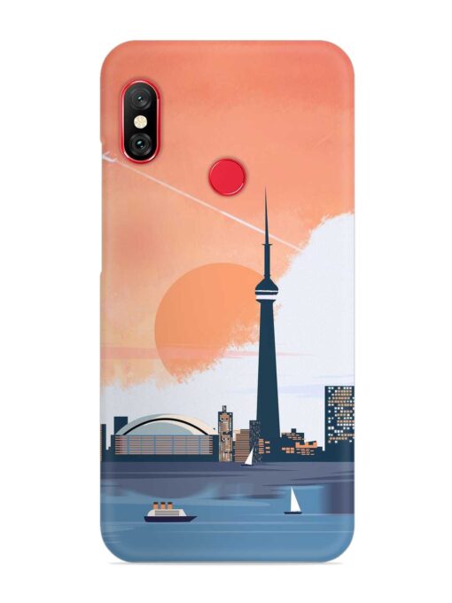 Toronto Canada Snap Case for Xiaomi Redmi 6 Pro Zapvi