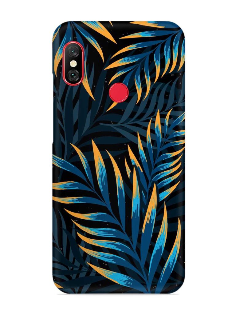Abstract Leaf Art Snap Case for Xiaomi Redmi 6 Pro Zapvi