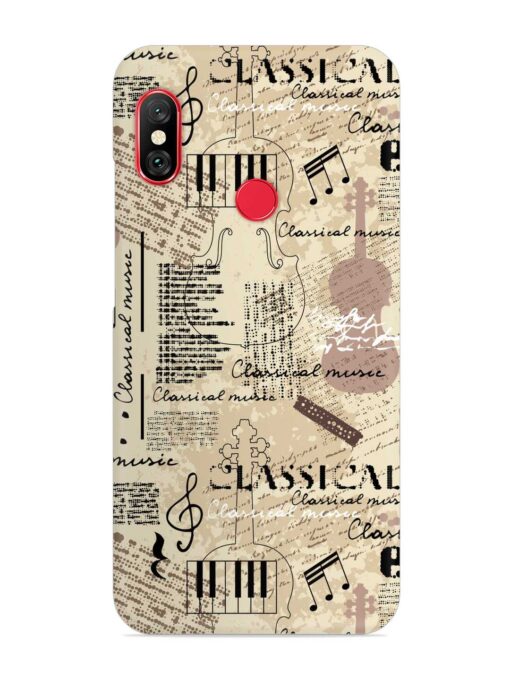 Classical Music Lpattern Snap Case for Xiaomi Redmi 6 Pro Zapvi
