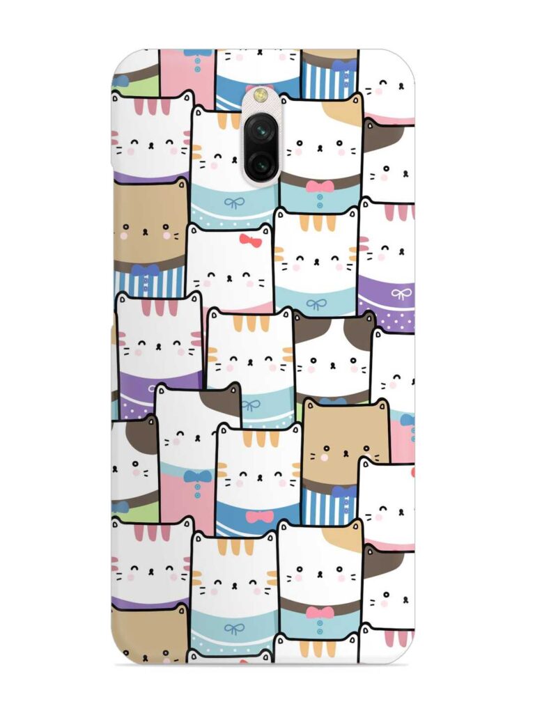Cute Adorable Cat Snap Case for Xiaomi Redmi 8A Dual Zapvi
