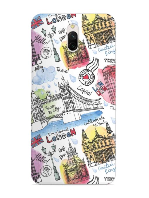 Vector London Landmark Snap Case for Xiaomi Redmi 8A Dual Zapvi