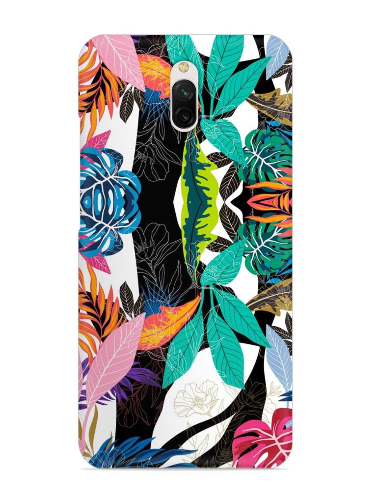 Floral Pattern Bright Snap Case for Xiaomi Redmi 8A Dual Zapvi