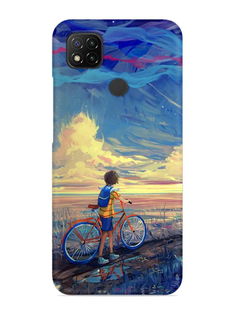 Bicycle Art Snap Case for Xiaomi Redmi 9 Activ Zapvi