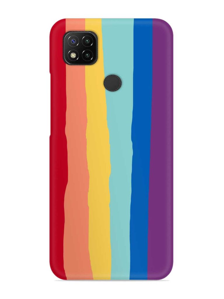 Rainbow Genuine Liquid Snap Case for Xiaomi Redmi 9 Activ Zapvi